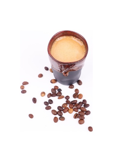 Perlotus 90 Ml Seramik Kulpsuz El Yapımı Yamuk Espresso Fincanı -1 Adet