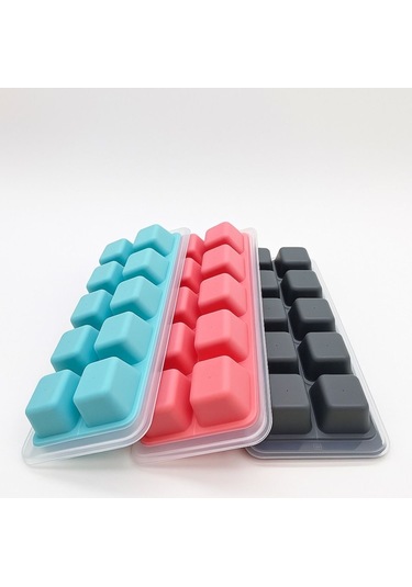 Gondol Yapışmaz Silikon Bas Çıkar Buzluk Buz Kalıbı Çok Renkli