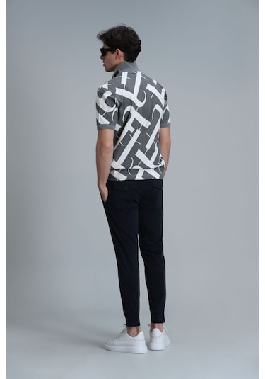 Lufian Erkek Pito Jogger Tailored Fit Pantolon 111190330 Lacivert