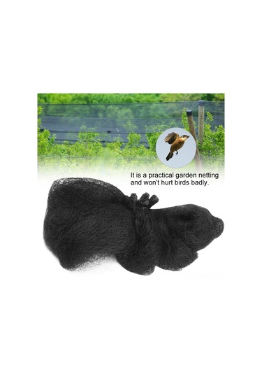 Kosona 3x12m Çift Fonksiyonlu Bahçe Ağı - Kuşlardan Mahsul Koruması Ve Yaprak Toplama İçin Dayanıklı İpek İpliği