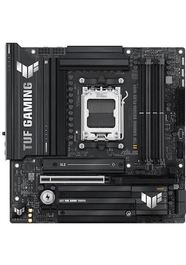 Asus Tuf Gamıng B850m-e Wıfı6e Ddr5 Hdmı-dp Typec Pcıe 5.0 Am5 Matx