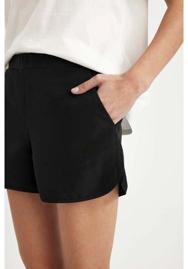 DeFacto Regular Fit Deniz Şortu-Fall in Love T5639AZ24SMBK27 Siyah DeFacto Regular Fit Deniz Şortu-Fall in Love T5639AZ24SMBK27 Siyah