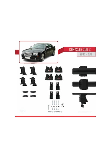 Chrysler 300 C 2005-2010 Arası İle Uyumlu Ace-4 Ara Atkı Tavan Ba