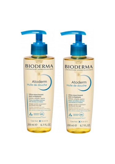 Bioderma Atoderm Huile De Douche Shower Oil 2 x 200 ML