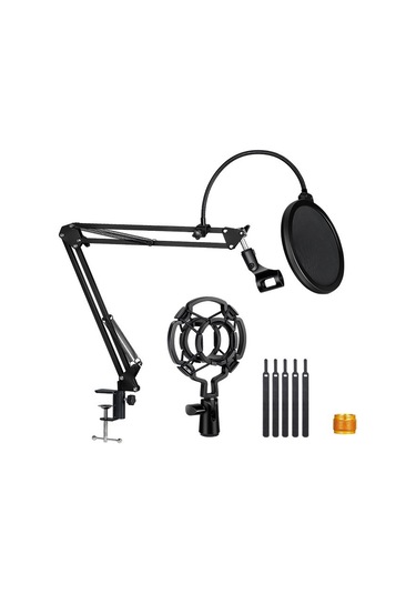 Leezsing Nb35 Profesyonel Mikrofon Askısı - Yayın Ve Kayıt İçin Mükemmel Çözüm