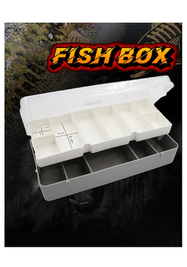 Rapala Kutusu Jig Yem Kutusu Lrf Kutusu 22.5x12x5.5 Yeşil