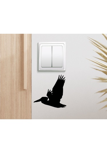 Bk Home Pelikan Tasarımlı Duvar Sticker-1