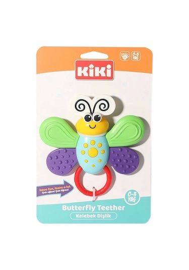 Kiki Ae-2201 Kelebek Dişlik Çok Renkli