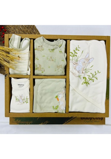 Baby Cosy Organik 10 Lu Hastane Cıkısı Yesil