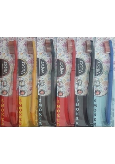 Vepa Smoker Diş Fırçası 6'lı