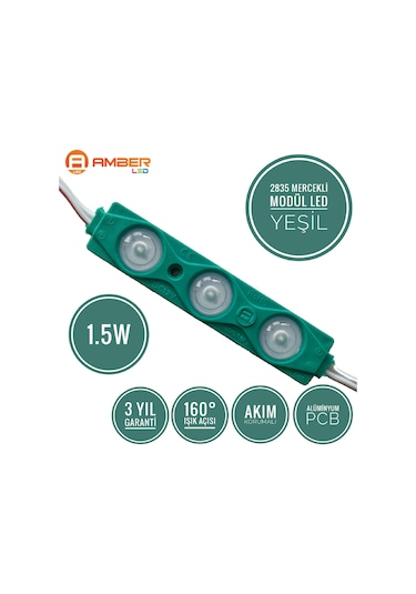Amber Led Mercekli Modül Led 1.5 W 390455998