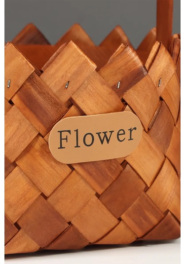 Simalend Örgü Sepetim Seti 430137467 Kahverengi