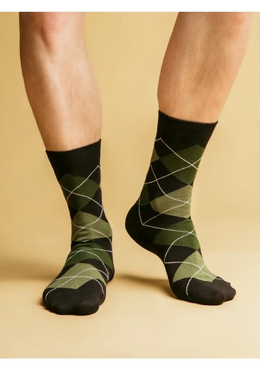 Nosko Uzun Çoraplar 4 Çift 240582328 Yeşil