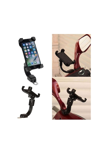Juo Motosiklet Bisiklet Ayarlanabilir Telefon Tutucu
