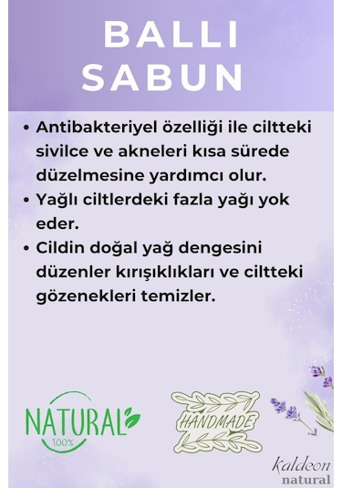 Ballı Şeffaf Transparan Sabun 90 G