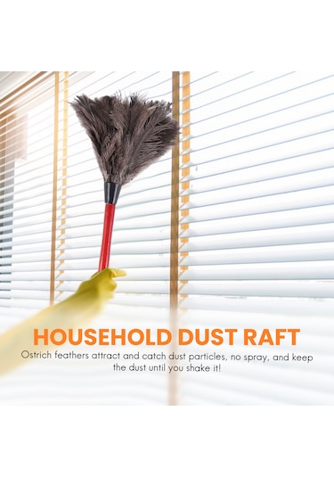 Devekuşu Temizleme Tüyü Silgi Devekuşu Silgi Devekuşu Tüyü Silgi Yumuşak Tüyler Silgi Mobilyadan Çeşitli İşlerin Vantilatör Kanatlarına Fotoğraf Rengi