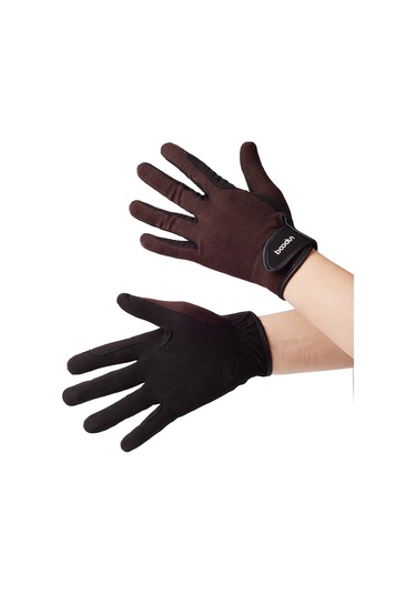 Geeksen Eşitlik, Yol Sürüşü Ve Antrenman İçin Mikrofiber Atcılık Eldivenleri Kahve M Beden Çift Kahve