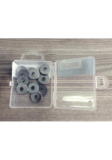 Gürçay Vida Pulu Saç Rondela 4-5-6-8-10-12 MM (20 Adet ) 12 MM