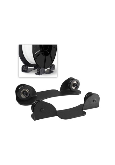 Tenfowee 3d Yazıcı Filament Tutucu - Cr-10, Ender 3 Uyumlu Metal Askılık Siyah