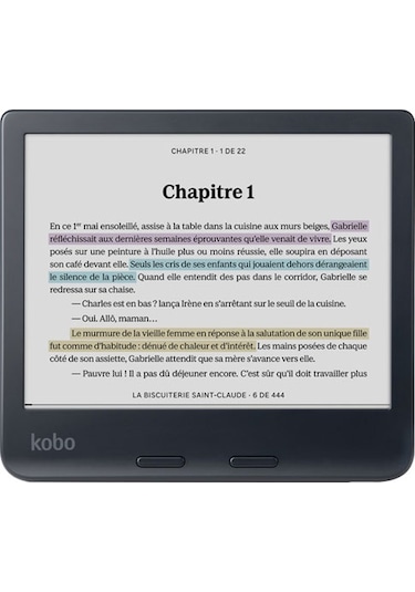 Kobo Libra Colour 32 GB 7" E Kitap Okuyucu Siyah