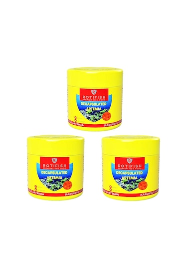 Rotifish Kabuksuz Artemia Balık Yemi 15 G X 3 Adet