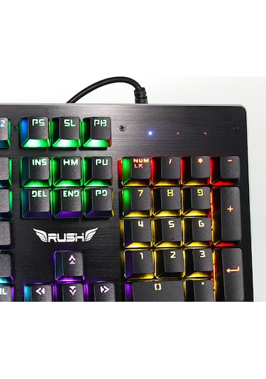 Rush Kicker RK902 Mavi Switch Rainbow Mekanik Gaming Oyuncu Klavye