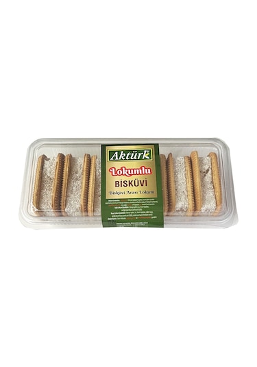 Aktürk Lokumlu Bisküvi 300 Gr X 3 Adet