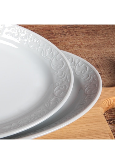 GÜRAL BAHAR DALI 2 ADET 30 cm KAYIK TABAK