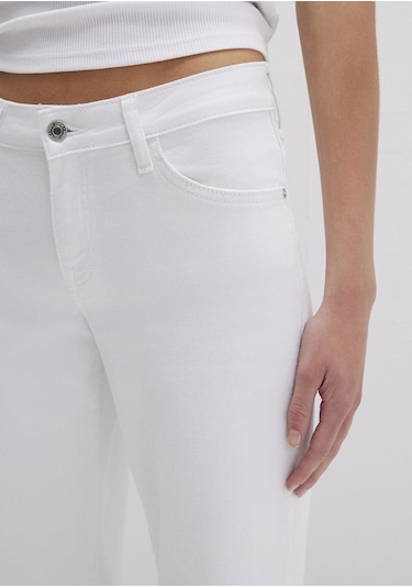 Mavi - Deli Dolu Everyday Casual Beyaz Jean Pantolon 1010485183 Beyaz