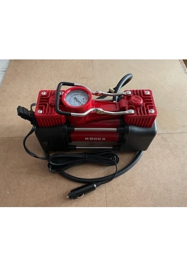 Rodex RDX7304 12 V Mini Araç Kompresörü Güçlü Çift Piston Kompresör