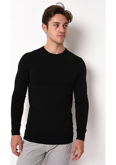 Brango 21009-22k Erkek Triko Kazak 22K21009-R1534 Siyah Brango 21009-22k Erkek Triko Kazak 22K21009-R1534 Siyah