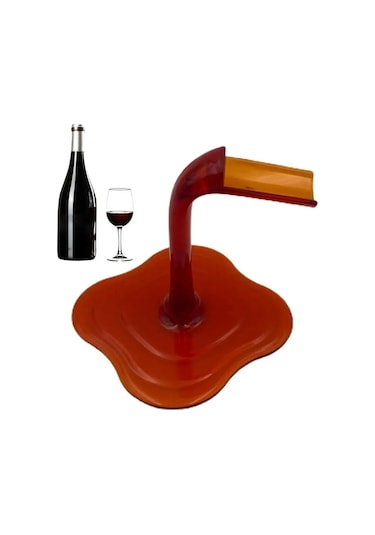 Cbtx Dökülen Şarap Şişesi Rafı Dolabı Şaraplık Bordo