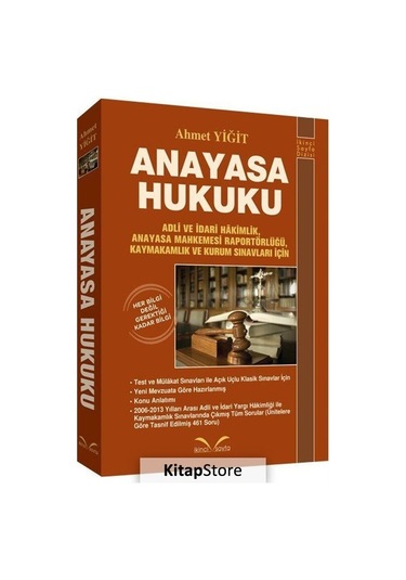 Anayasa Hukuku - Ahmet Yiğit - İkinci Sayfa