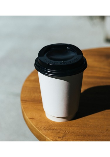 12 Oz Emzik Kapak Siyah Veya Beyaz - 1000 Adet Siyah