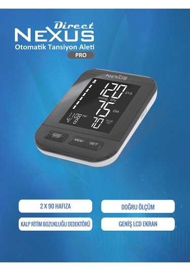 Direct Nexus BP-105 Pro Otomatik Tansiyon Aleti