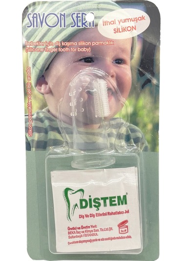 Savon Sera Silikon Parmak Diş Kaşıyıcı Ve Jeli