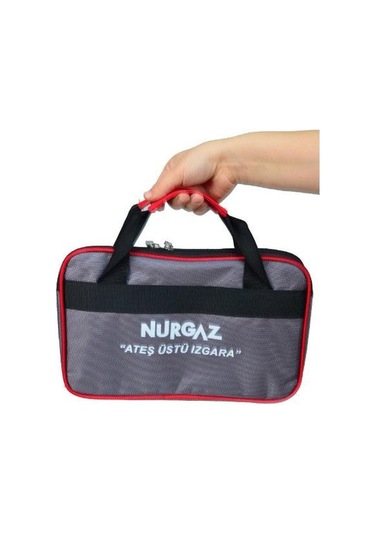 Nurgaz Mini Ateş Üstü Izgara -Ng Augm Siyah