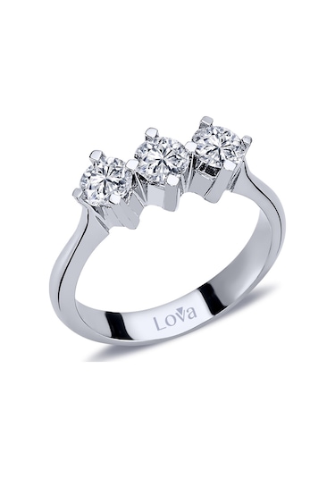 Lova 1 Karat Pırlanta Tria Yüzük - 1050207
