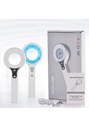 Veteriner Pet Dermatolog Cilt Analiz Cihazı Wood Işığı Ten Analiz Aleti