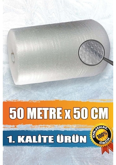 Balonlu Naylon Havalı Naylon Pat Pat 50 CM x 50 M