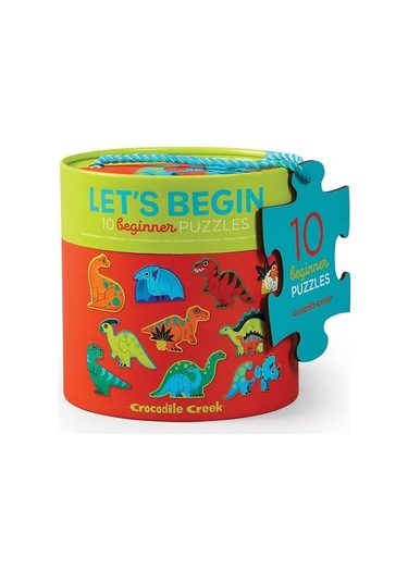 Crocodile Creek Ilerleyen Puzzle Dinozorlar