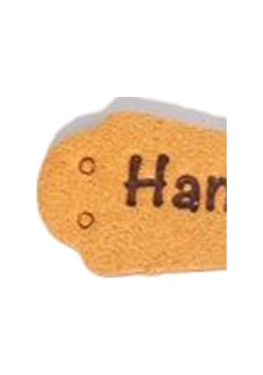 Suntek 50 Adet El Yapımı Etiketler Sanatları Dıy Delikli Sarı