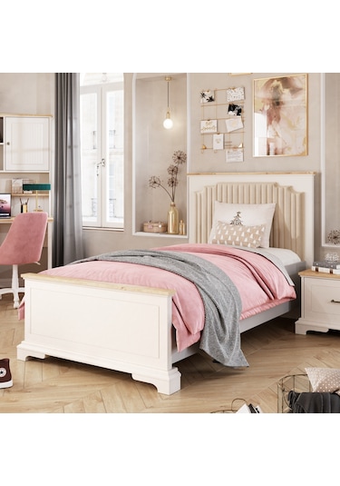 Meltem Kids Valentine Genç Odası Tek Kişilik Amortisörlü Karyola 120x200 Cm