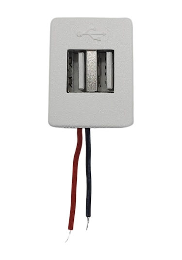 2 Çıkışlı USB Port