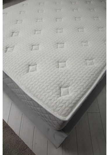 160x200 Deluxe Baza+başlık+sonata Yatak Gri