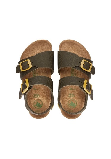 Birkenstock New York Kids Çocuk Sandalet C-bst1015754p0129 Haki