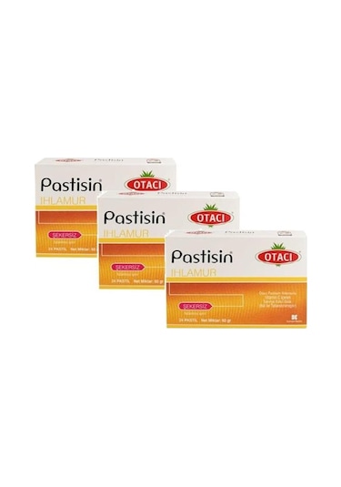 Otacı Pastisin Ihlamur Bal 24 Pastil-3 Kutu