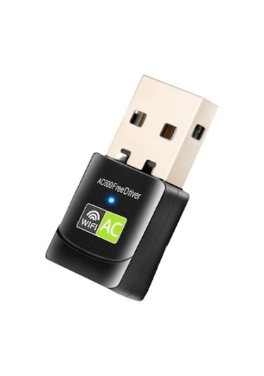 Desfree 600 Mbps Usb Mini Wifi Adaptörü 5ghz Kablosuz Alıcı
