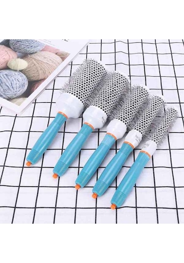 Seramik İyon Saç Tarağı Salon Saç Fırçası Saç Şekillendirici Hairush 53