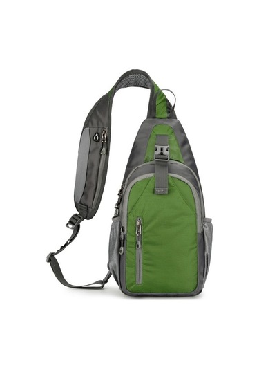 Love Home 2023 Sonbahar Yeni Erkek Göğüs Çantası Kore Moda Omuz Çantası Çapraz Omuz Çantası Çapa Spor Sırt Çantası Su Önleyen Göğüs Çantası Günlük Sonbahar - Kış 19 38 11cm Tekstil Koyu Yeşil Suya Dayanıklı 958066 Koyu Yeşil
